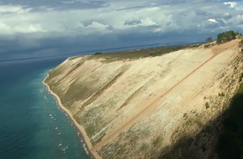 Sand Dunes at the Lake Superior